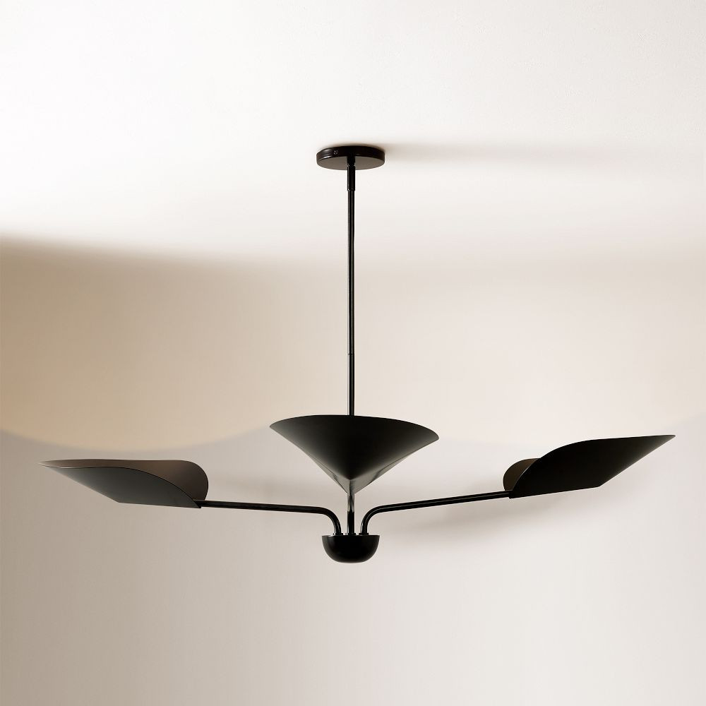 Laughton 3-Light Chandelier (48") | West Elm (US)