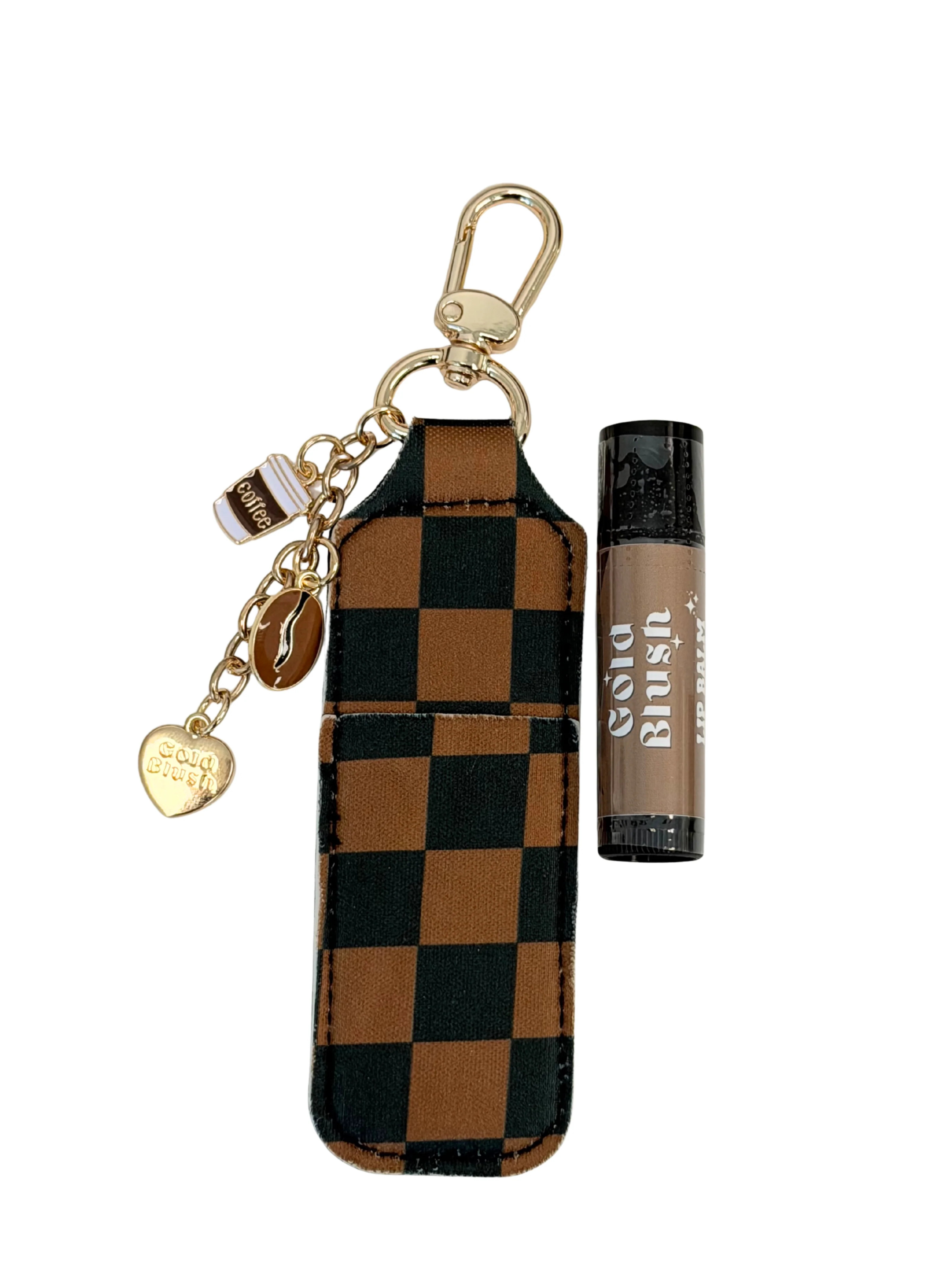 Gold Blush(R) Tallow Lip Balm + Lip Balm Holder Keychain- Gold Blush x Magic Moo Tallow Lip Balm | The Gold Blush