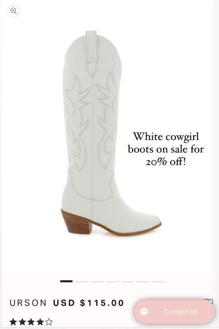 20% off my favorite Billini cowgirl boots! Fit TTS. 