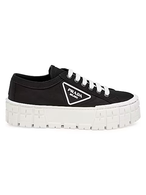 Prada Lug-Sole Platform Sneakers | Saks Fifth Avenue