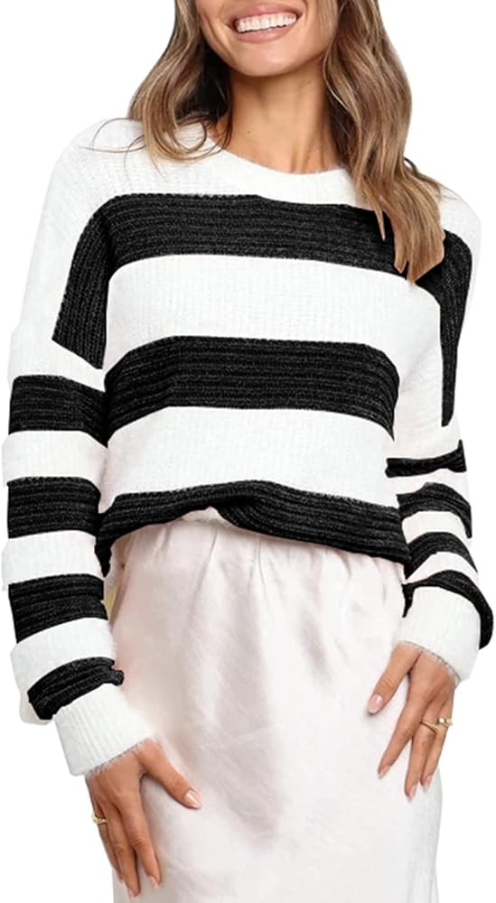 Black/white Stripe Sweater  | Amazon (US)