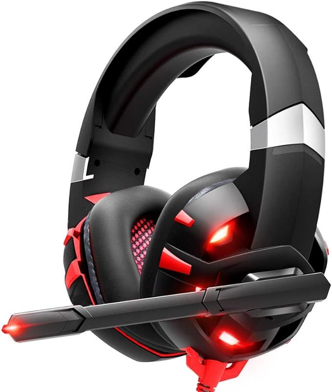 RUNMUS Gaming Headset Xbox One Headset with 7.1 Surround Sound, PS4 Headset with Noise Canceling ... | Amazon (US)