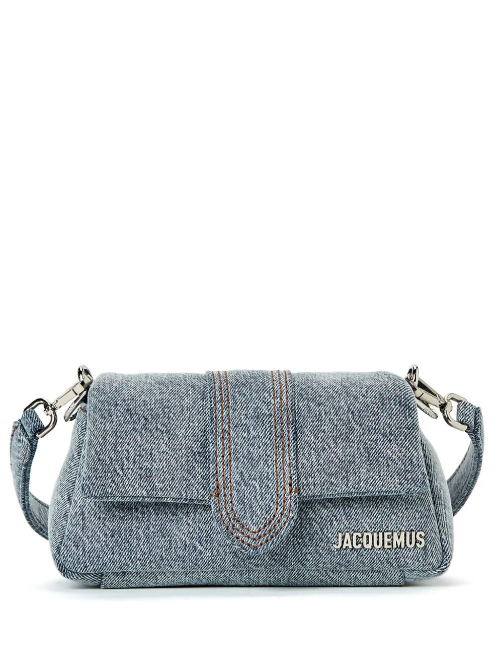 Jacquemus Small Bambimou Denim Shoulder Bag - Farfetch | Farfetch Global