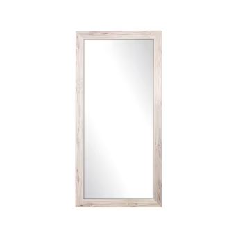 BrandtWorks 32-in W x 65.5-in H Cream/Grain Framed Full Length Vanity Mirror Lowes.com | Lowe's