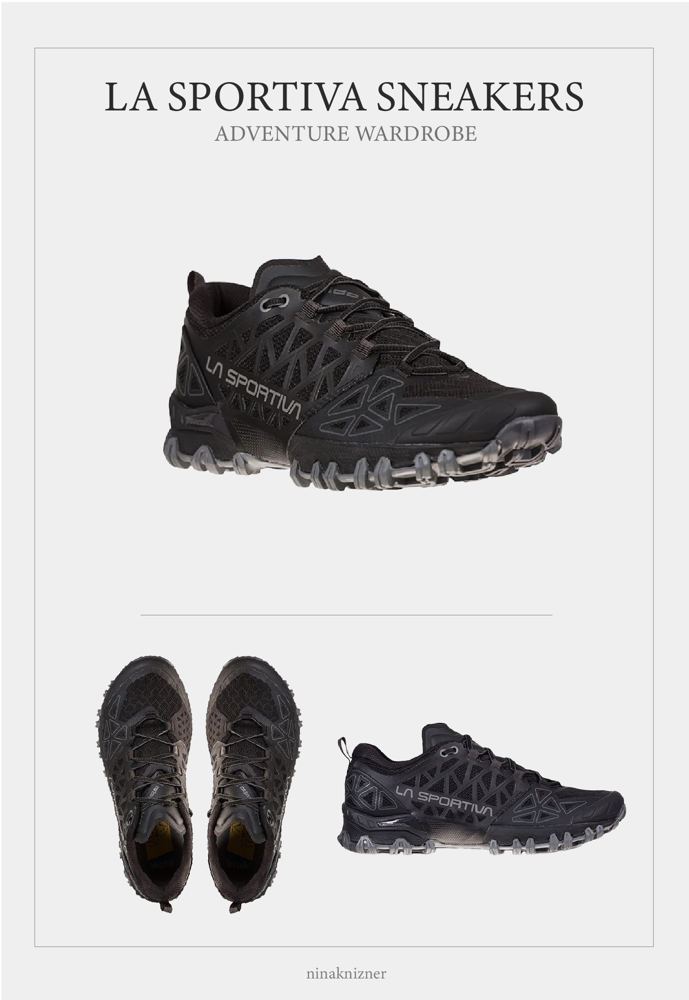 My absolute favorite hiking shoes. I wear these trail runners almost every single hike. They are absolutely comfortable and never had to break them in. Perfect fit if you have a slimmer foot. Have these in two different colors but find the black ones to go with most of my outfits. 

#athleisure #roadtrip #hiking #camping #forest #adventures

#LTKSeasonal #LTKStyleTip #LTKTravel