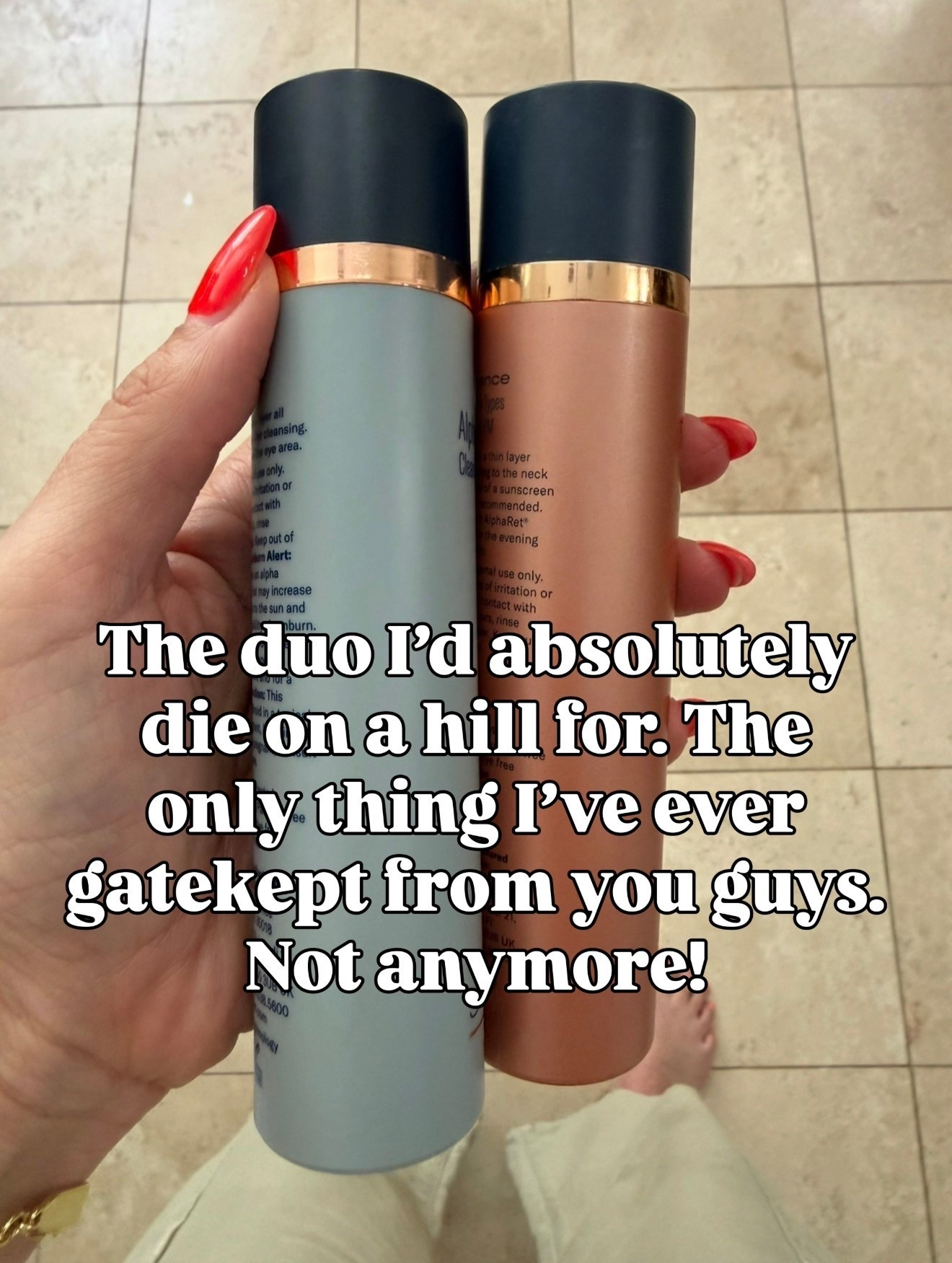 the two skincare items i’ve been keeping a secret. these are the best in their category hands down.