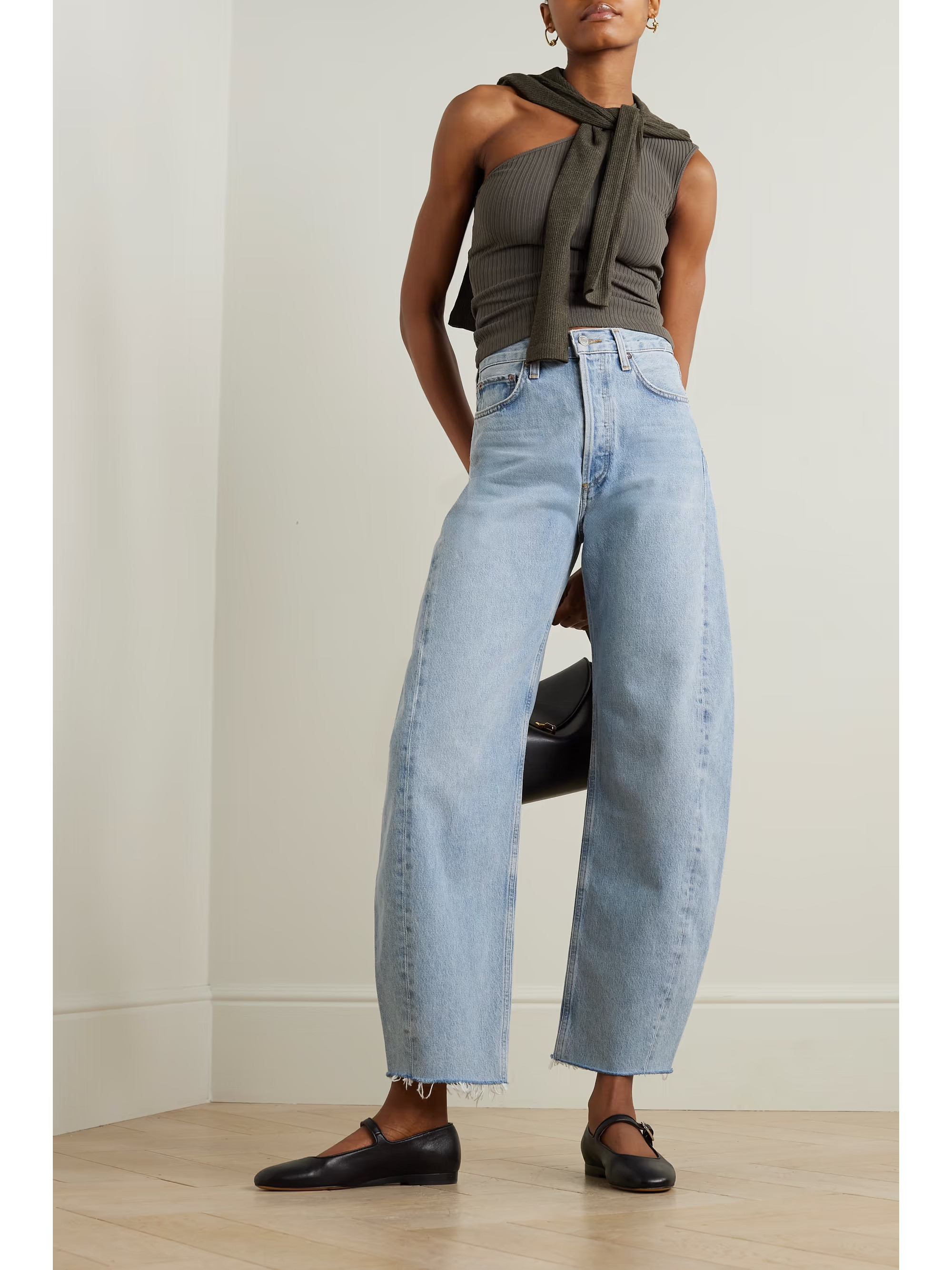 Luna high-rise tapered jeans | NET-A-PORTER (US)