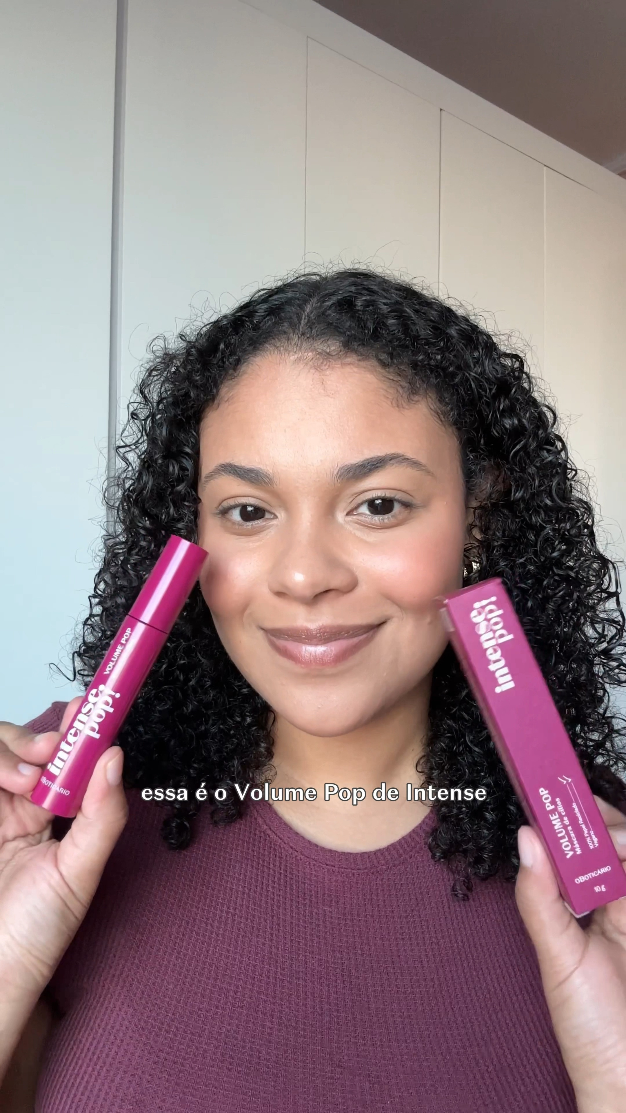 Testando máscara Volume Pop de Intense do Boticário! Cílios definidos e volumosos? Temos! 💖🤩

#LTKbeauty #LTKbrasil