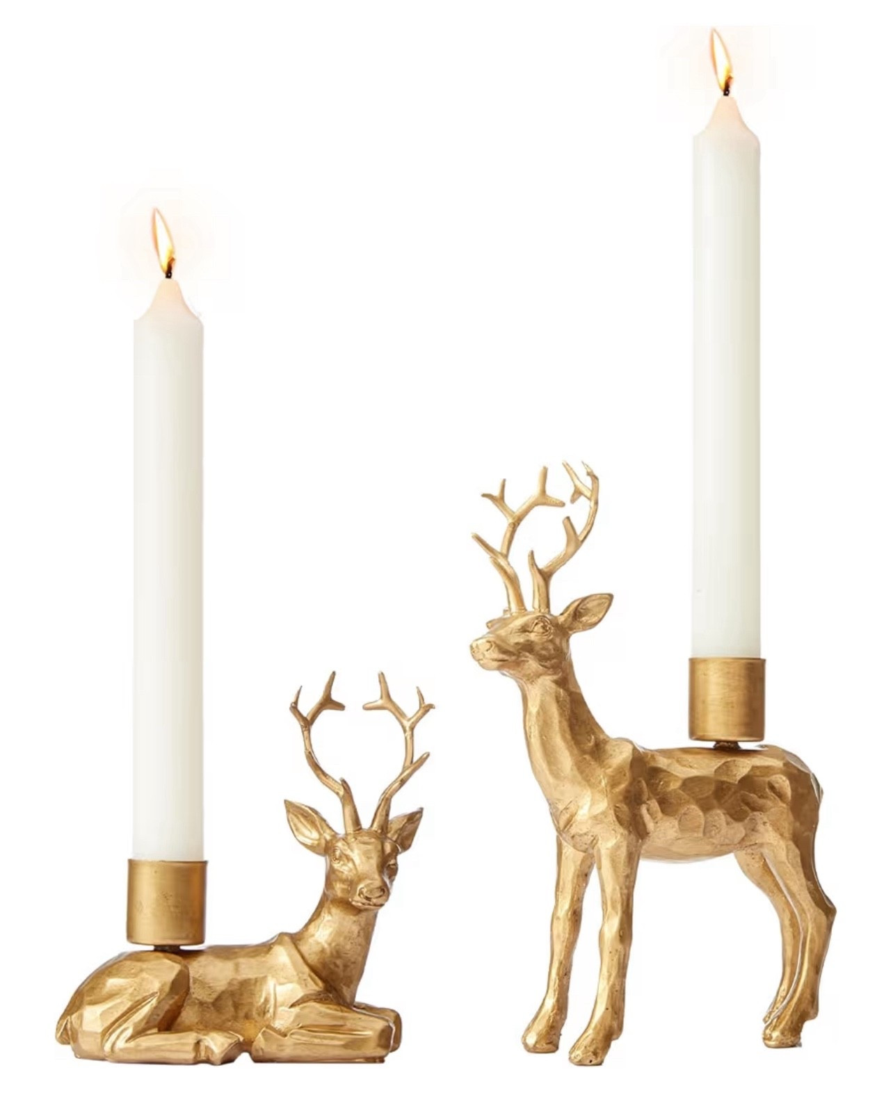🦌✨ Gold Reindeer Candle Holders — Elegant Holiday Mantel & Table Decor

These gold reindeer taper candle holders are such a gorgeous holiday accent! I love the hammered texture and the mix of the standing + resting deer — they look stunning on a mantel, console table, or as part of a Christmas centerpiece. They add that perfect warm, vintage-inspired glow and instantly elevate any holiday styling. So beautiful with classic white tapers, greenery, and all your Christmas décor. 🕯️🎄✨

holiday home decor • gold reindeer candle holders • Christmas taper candles • elegant holiday decorating • festive mantel ideas • Christmas centerpiece décor • vintage gold holiday accents • Amazon Christmas finds • cozy holiday style

#LTKHome #LTKGiftGuide #LTKHoliday