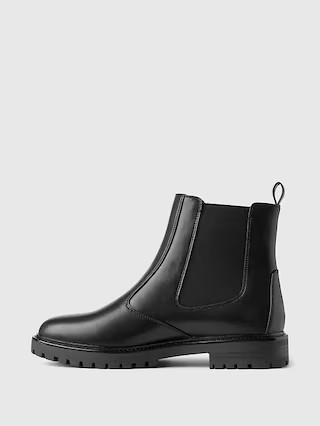 Vegan Leather Chelsea Boots | Gap (US)