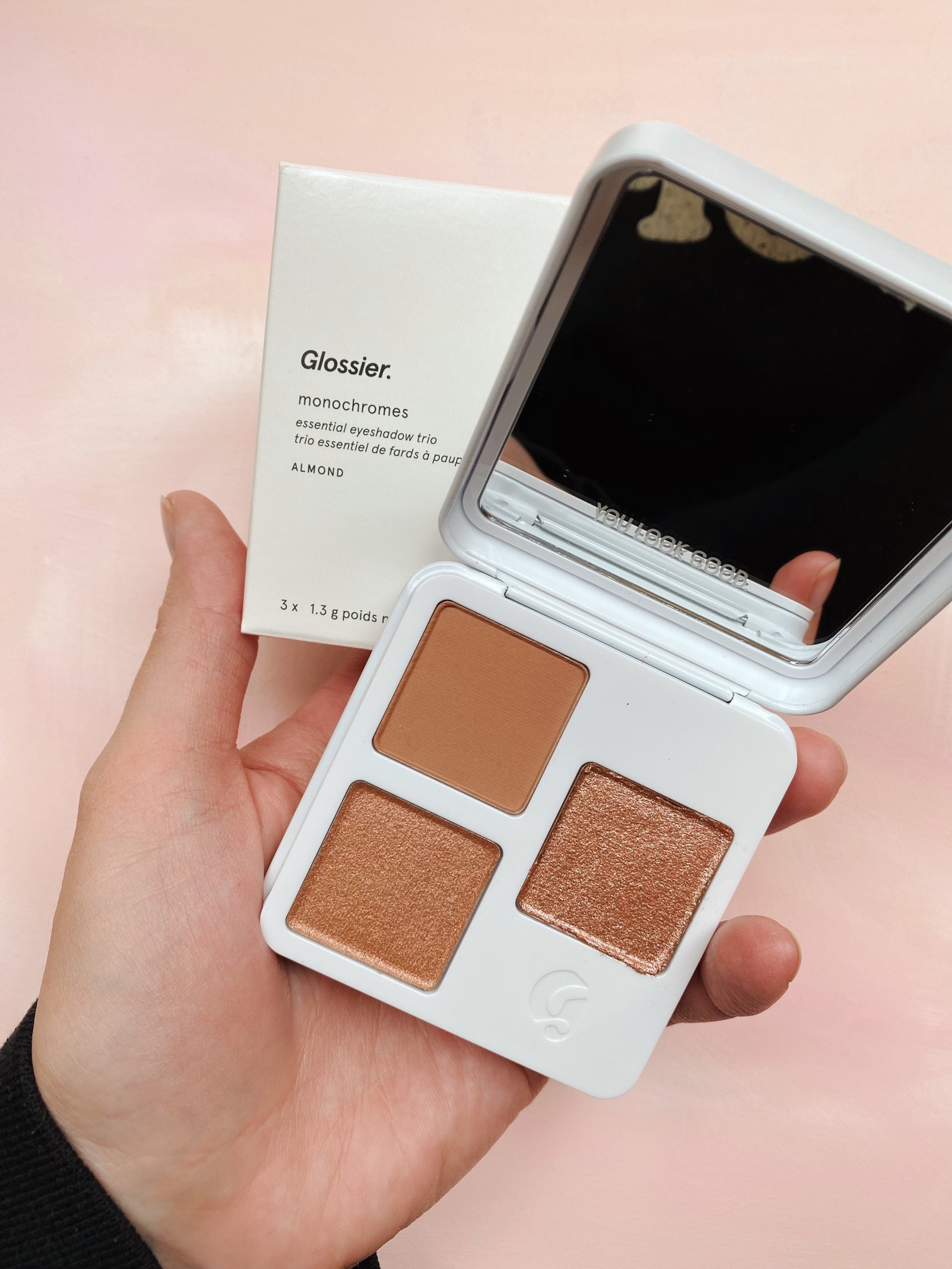 Loving this simple but beautiful #glossier #eyeshadow palette in #almond 

#beauty #makeup #eyemakeup #simplebeauty #naturaltones 

#LTKstyletip #LTKbeauty #LTKxSephora