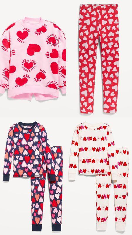 Under $20 Old Navy Valentine’s Day Kids Pajamas and Outfit Ideas!
Valentine pjs and heart leggings, heart pajamas and pink and red hearts sweatshirt for Valentine’s Day 💕❤️

#LTKsalealert #LTKSeasonal #LTKkids