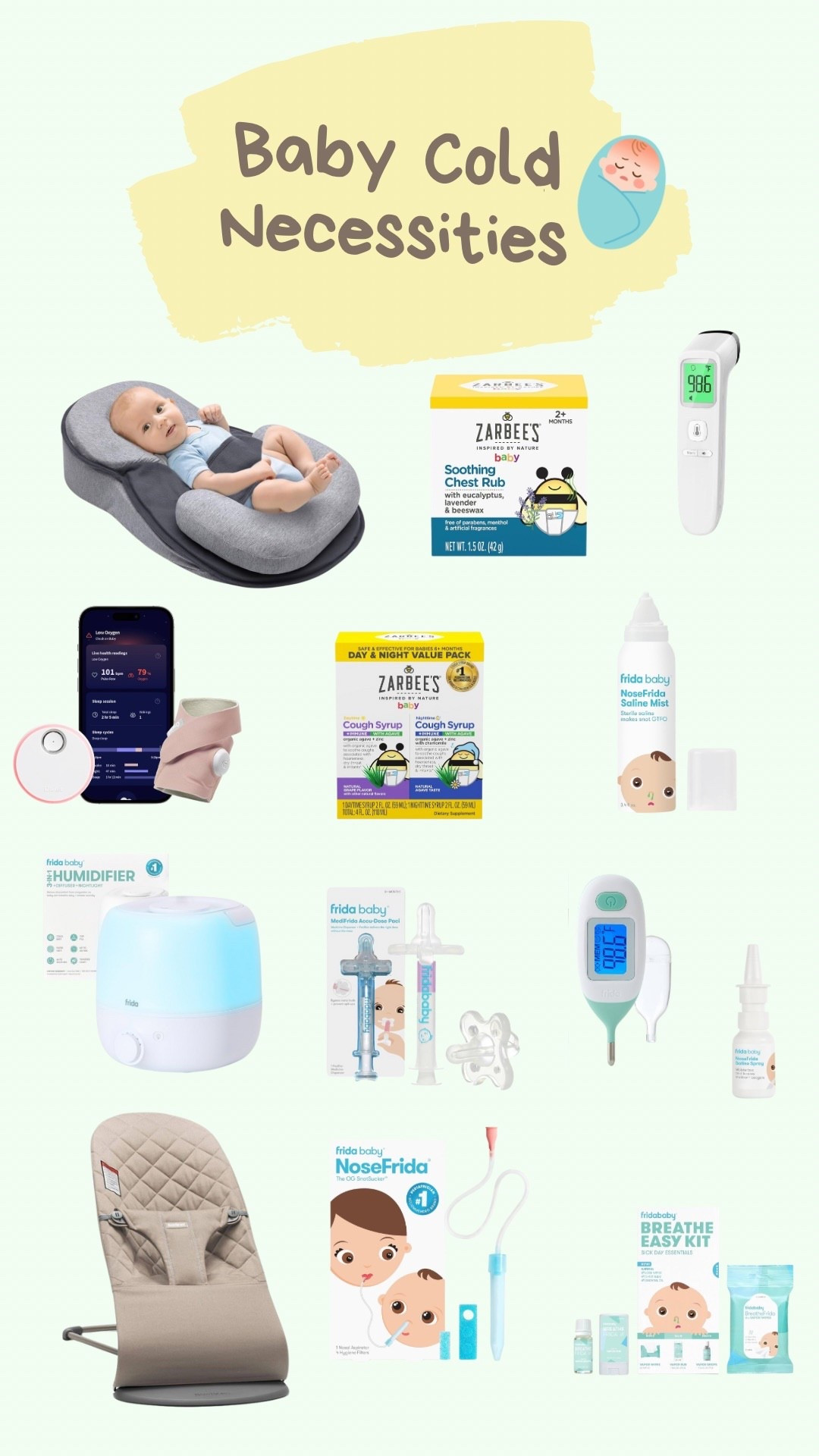 Baby Cold Necessities 😷🍼

Cold season hit our house hard, and seeing my little one so congested was heartbreaking 💔 But these baby cold must-haves truly saved us!

✨ All medications were recommended by our pediatrician — always check with yours before giving anything to baby.

These are the products I’ll never go without again. Having them on hand makes those long nights a little easier (and thank goodness for curbside pickup 🚗🛒🙌).

Save this post and go ahead and stock up now, mama, so you’re prepared when the sniffles show up at your house ❤️‍🩹

#LTKSeasonal #LTKKids #LTKBaby