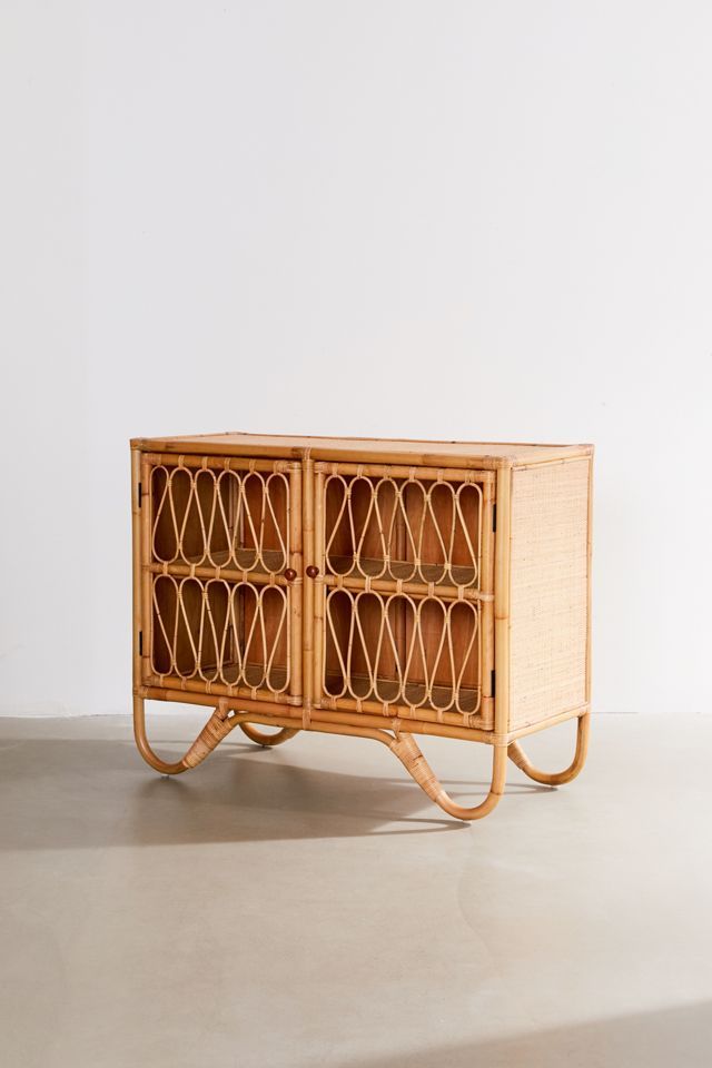 Melody Rattan Storage Cabinet | Urban Outfitters (US and RoW)