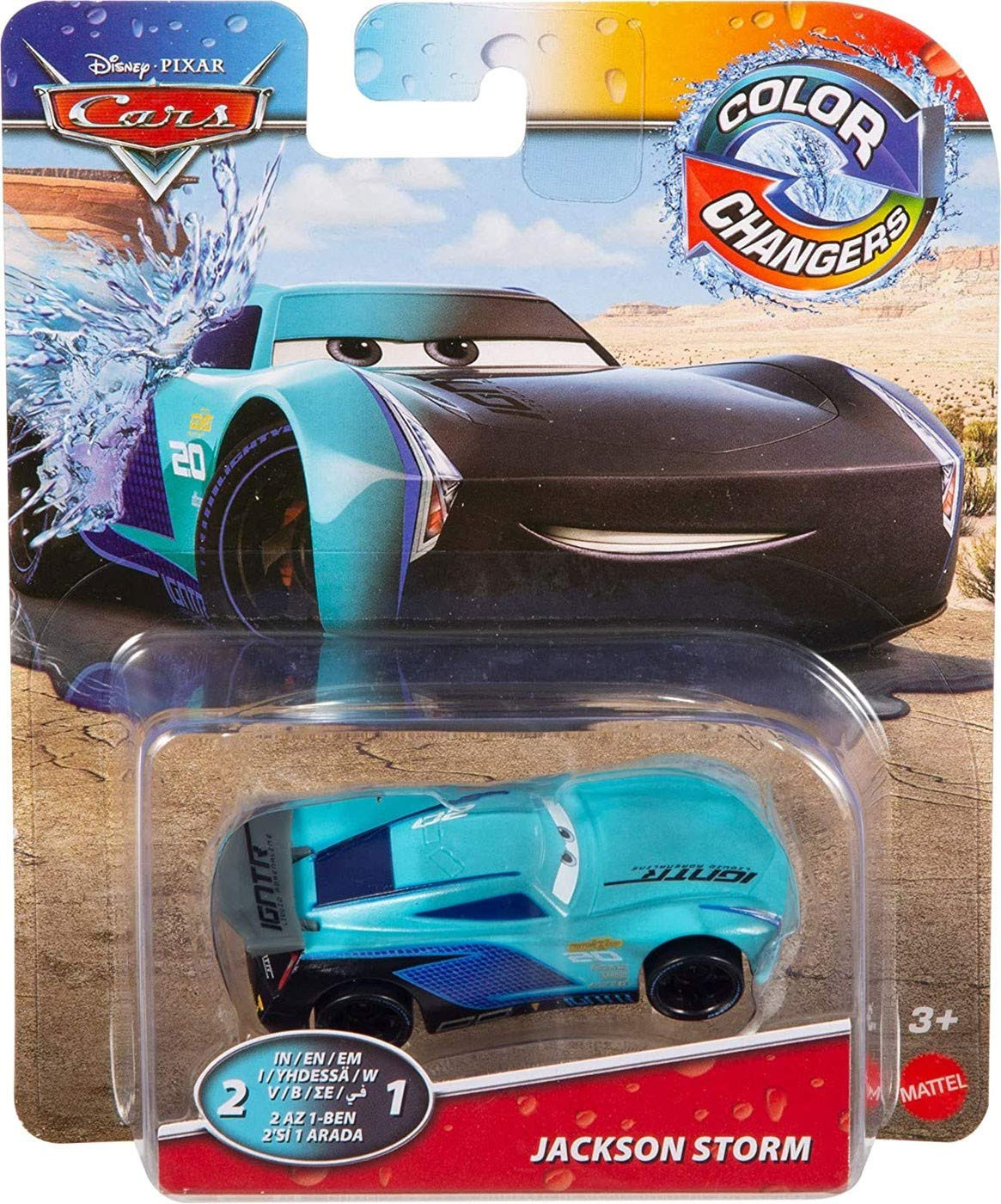 Pixar Disney Cars 1:55 Scale Color Changers Jackson Storm | Amazon (US)