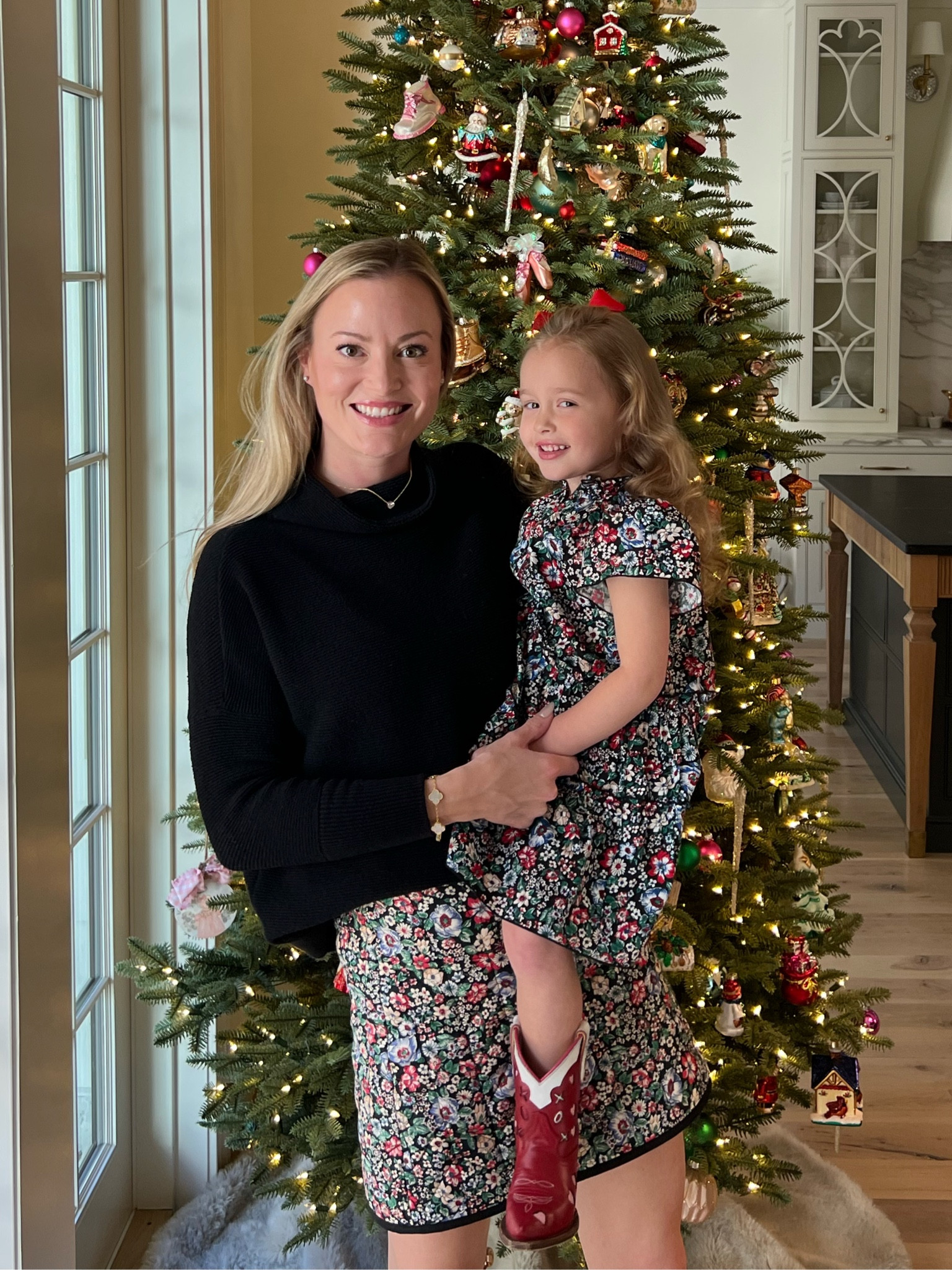 Perfect Thanksgiving outfit! Love how versatile this mommy and me set has been! This skirt can pair with anything! And the girls' dress is currently on sale! Run! 🏃🏼‍♀️#hunterbellnyc #mommyandme #thanksgiving #thanksgivingoutfit #matchingoutfits #holidayoutfit

#LTKfamily #LTKHoliday #LTKsalealert