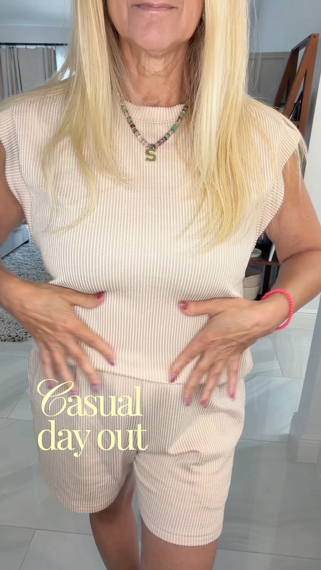 A Must for SUMMER! Causal day out with the kids , errands , wearing a Small “ I am 5’2 125 they have lots if colors this one is called champagne

#LTKdayinmylife #LTKootd #LTKOver40