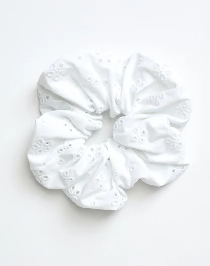 Broderie Scrunchie | Glassons (Australia)