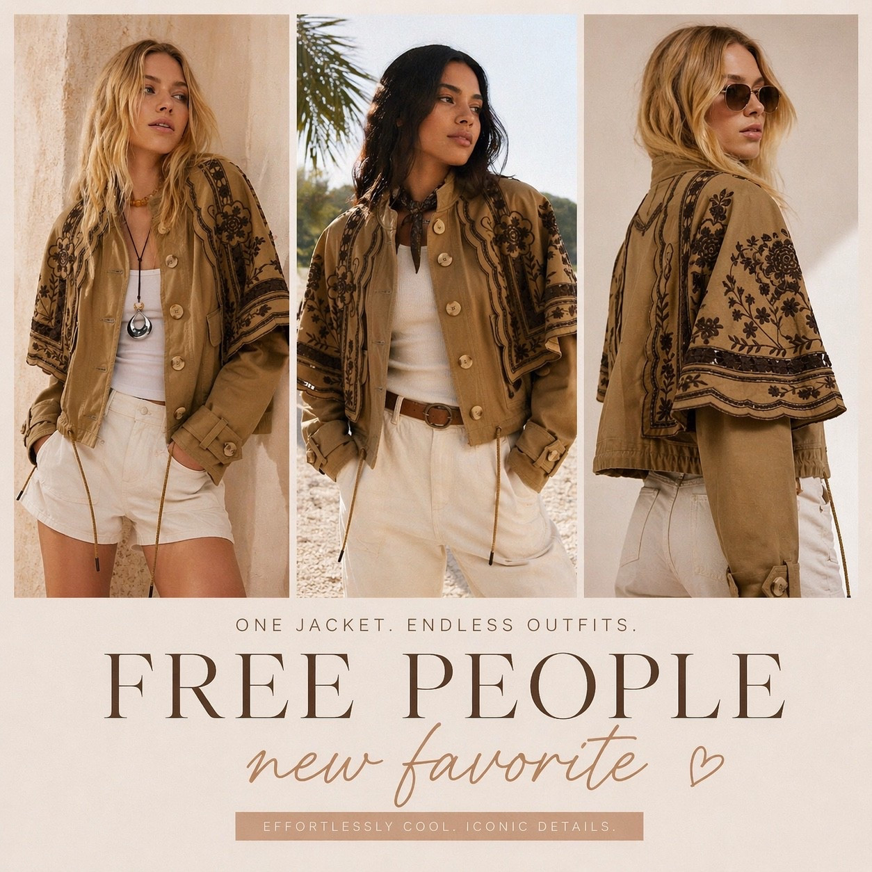 Free People Jacket You’ll Wear on Repeat 

free people jacket, free people embroidered jacket, boho jacket women, statement jacket outfit, embroidered detail jacket, free people new arrivals, bohemian style clothing, chic layering piece, fall transition outfit, neutral aesthetic outfit, effortless outfit ideas, capsule wardrobe jacket, elevated casual style, pinterest fashion outfit, trending jackets 2026, vintage inspired jacket, festival outfit inspo, western boho style, unique jackets women, cool girl outfit aesthetic, everyday outfit inspo

#LTKootd #LTKSaleAlert #LTKMothersDay
