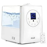 LEVOIT Humidifiers for Bedroom Large Room Home, 6L Cool and Warm Mist Air Vaporizer for Plants In... | Amazon (US)