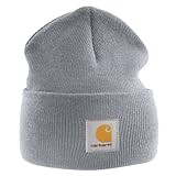 Carhartt - Acrylic Watch Cap - Grey branded beanie ski hat | Amazon (US)