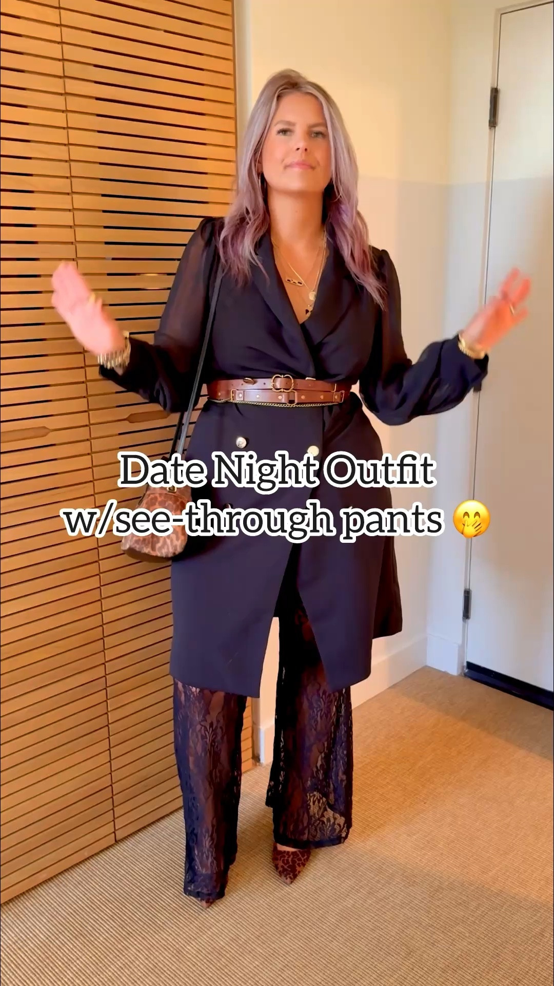 Lace Pants, XL 
Leopard Heels, TTS 
Linked similar blazer dresses 
Wrap belt, one size 

#amazon #amazonfashion amazon finds, amazon find, amazon style, amazon fashion, amazon clothing, amazon outfit, found it on amazon, amazon fashion finds, amazon summer, amazon spring, amazon fall, amazon winter, amazon outfit inspo, amazon outfit inspiration, amazon curves, amazon curvy, curvy amazon, midsize amazon, amazon midsize, amazon ootd, amazon shopping, new on amazon #leopard #print leopard print, leopard, leopard outfit, outfit with leopard, leopard belt, leopard shoes, leopard boots, leopard handbag, leopard purse, leopard bag, leopard accept, animal print, leopard inspiration, leopard outfit inspiration, leopard inspo, leopard pattern, animal print pattern, leopard shirt #date #night #datenight #girls #night #girlsnight date night outfit, date night ootd, date night look, night out, dinner date, date night inspo, date night inspiration, girls night, girls night out look, girls night out ootd, girls night outfit, girls night Inspo, girls night inspiration #under20 #under30 #under40 #under50 #under60 #under75 #under100 #affordable #budget #inexpensive #size14 #size16 #size12 #medium #large #extralarge #xl #curvy #midsize #pear #pearshape #pearshaped budget fashion, affordable fashion, budget style, affordable style, curvy style, curvy fashion, midsize style, midsize fashion 

#LTKMidsize #LTKFindsUnder50 #LTKParties