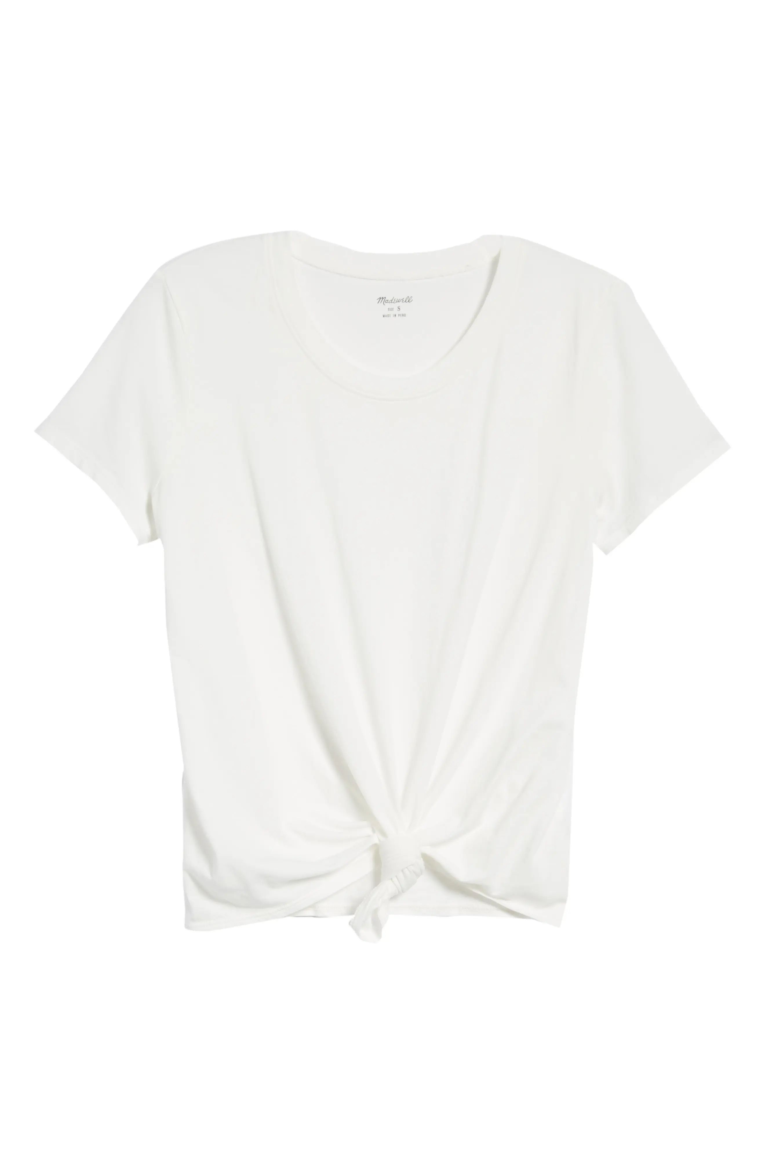 Knot Front Tee | Nordstrom
