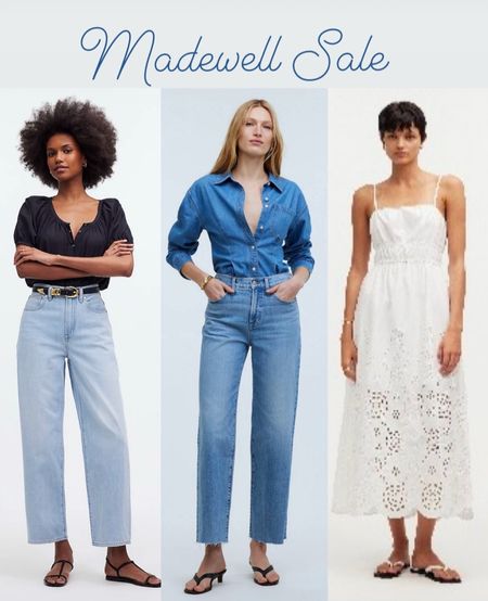 Madewell sale, jeans, white dress

#LTKxMadewell #LTKMidsize #LTKSeasonal