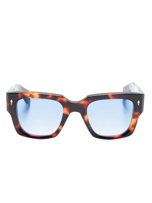 Jacques Marie Mage Enzo Sunglasses | Brown | FARFETCH CA | Farfetch Global