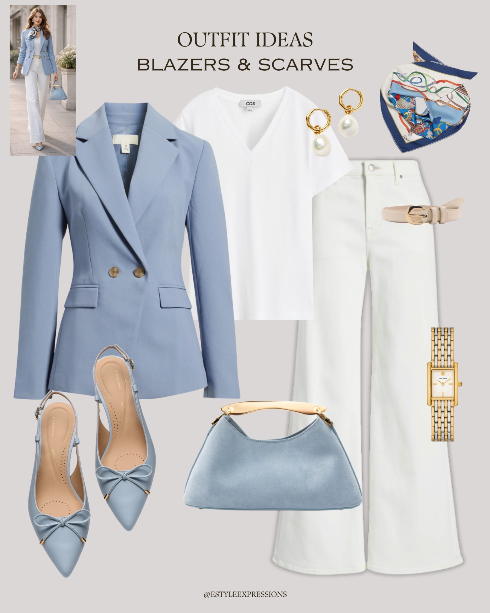 Spring Outfits with Blazers & Scarves!✨🌸🌿

#LTKWorkwear #LTKootd #LTKspringtrends