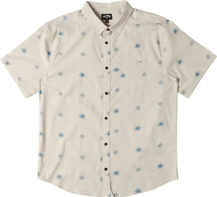 Billabong Kids' Sundays Cotton Blend Button-Up Shirt | Nordstromrack | Nordstrom Rack