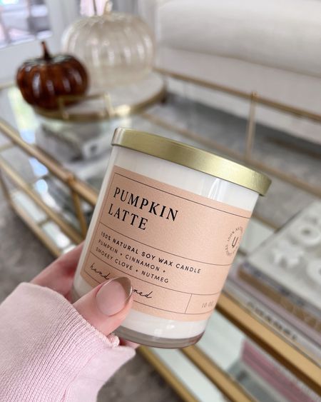 This pumpkin latte candle from uncommon james is heavenly 🤩 love the neutral minimal design too! 

Living room, candles, fall decor, glass pumpkins, glass coffee table, Target threshold, autumn, gift ideas for her, hostess gift idea, fancythingsblogg

#LTKhome #LTKSeasonal #LTKfindsunder50