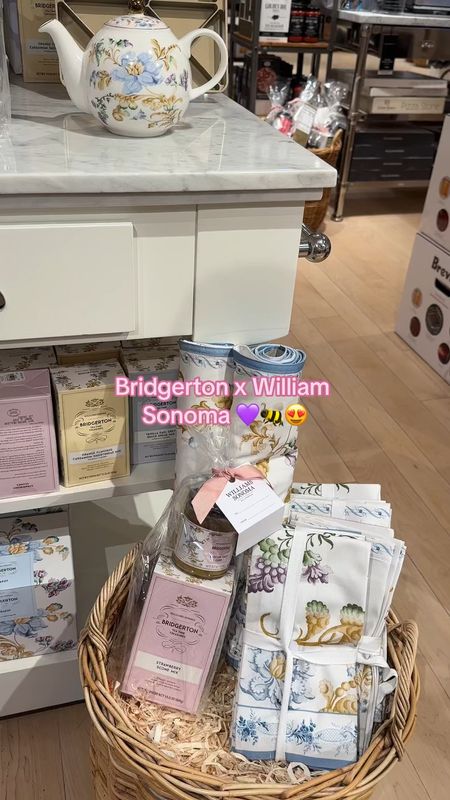 Bridgerton x William Sonoma collection 💜🐝