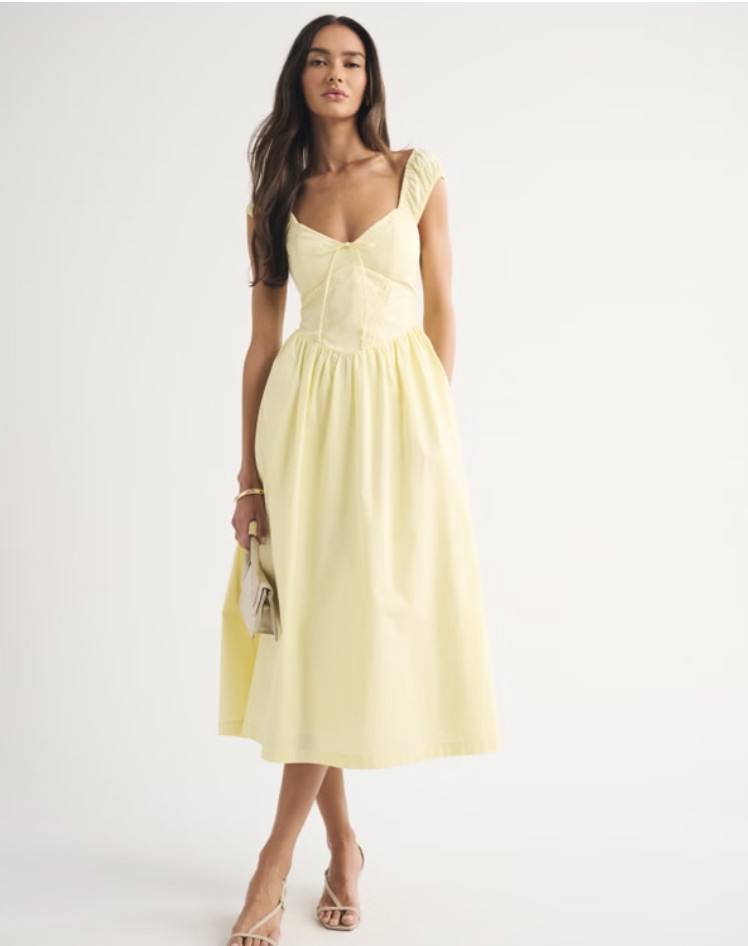 Butter yellow dress

#LTKSaleAlert