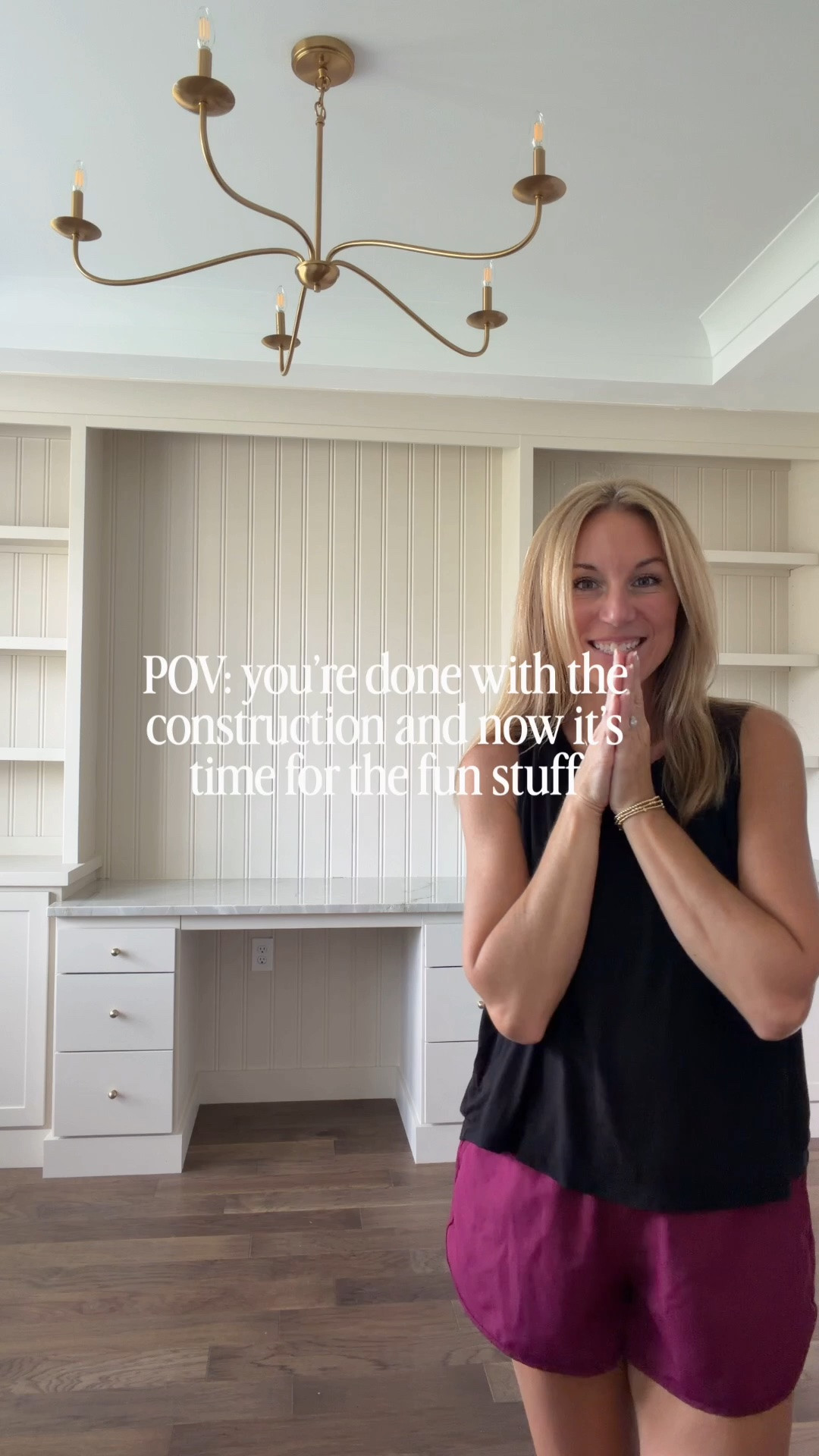 The construction dust has officially settled… now comes the part I’ve been waiting for! And this lighting is everything-the color, the style, the bulbs, it’s perfect for the space and I’ve had my eye on this one for the longest time! 

I’m going to bring you along as I create the Modern Classic, cozy, lived-in home office of my dreams, one piece at a time! From  the rug and window treatments to the furniture, styling and all those little details that make a room finally feel like HOME 🤍

#homeofficemakeover #homeofficeinspo #modernclassicstyle #builtins custombuiltins homedecorinspo cozyhome homestyling homeofficeideas interiordesig

#LTKmomlife #LTKHome