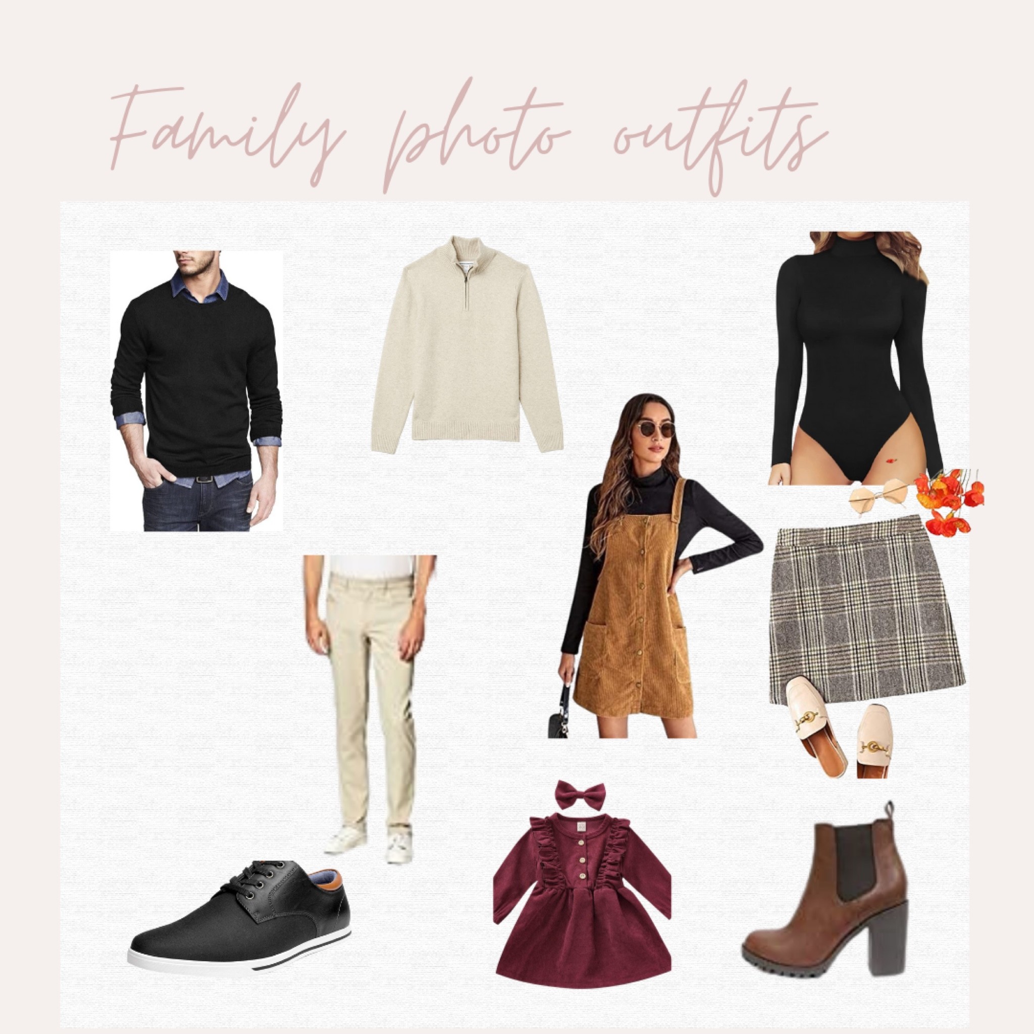 The perfect outfits for family photos this holiday/winter season.

#familyphotooutfits #christmaspictureoutfit #outfitsforfamily

#LTKfamily #LTKHoliday #LTKSeasonal