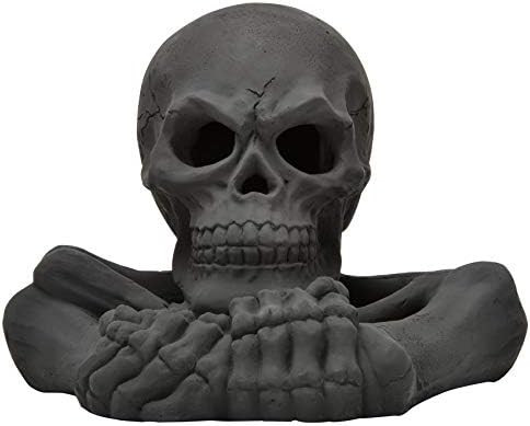 Stanbroil Fireproof Imitated Human Skull with Bones and Hands Gas Log for Indoor or Outdoor, Fire... | Amazon (US)