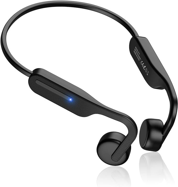 PURERINA Bone Conduction Headphones Open Ear Headphones Bluetooth 5.0 Sports Wireless Earphones w... | Amazon (US)