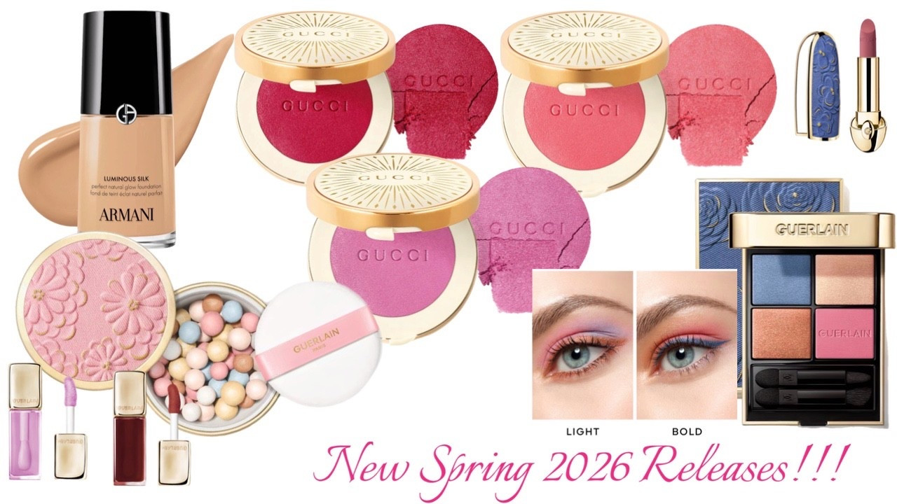 New 2026! Makeup Spring Releases. From Guerlain, Gucci, Armani! More coming soon:) 

#LTKSeasonal #LTKBeauty