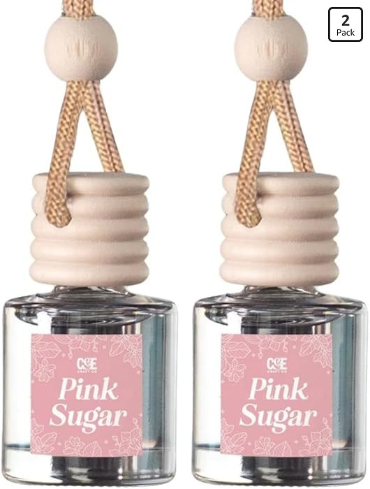 C&E Craft Co Hanging Car Air Freshener Diffuser 2 Pack, Long Lasting Fragrance Oil Car Freshener,... | Amazon (US)