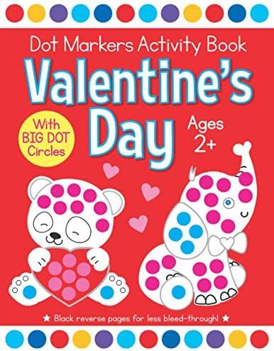 Valentine's Day Dot Markers Activity Book for Ages 2+: Easy Big Dots for Toddler and Preschool Kids  | Amazon (US)