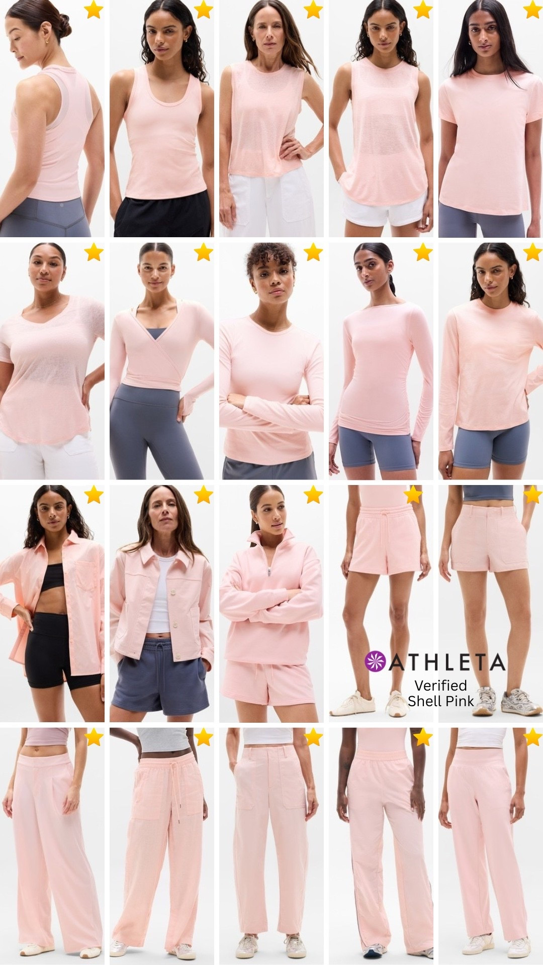 “Pink Sand” is Verified Spring Shell Pink at Athleta
⭐️ = Verified Color
#hocspring #hocshellpink