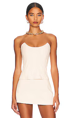 Leia Faux Leather Corset
                    
                    Miaou | Revolve Clothing (Global)