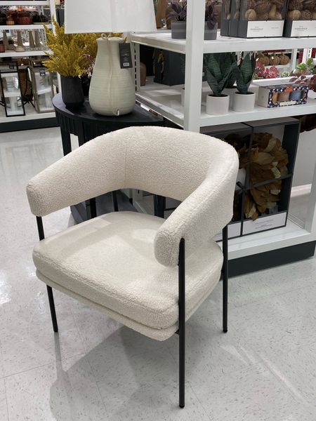This boucle accent chair is SO soft AND comfortable! Don’t let the back fool you. 

Surprisingly, you don’t need a lumbar pillow! Pretty sure I’d nab myself a pair of these!

#LTKhome #LTKSeasonal