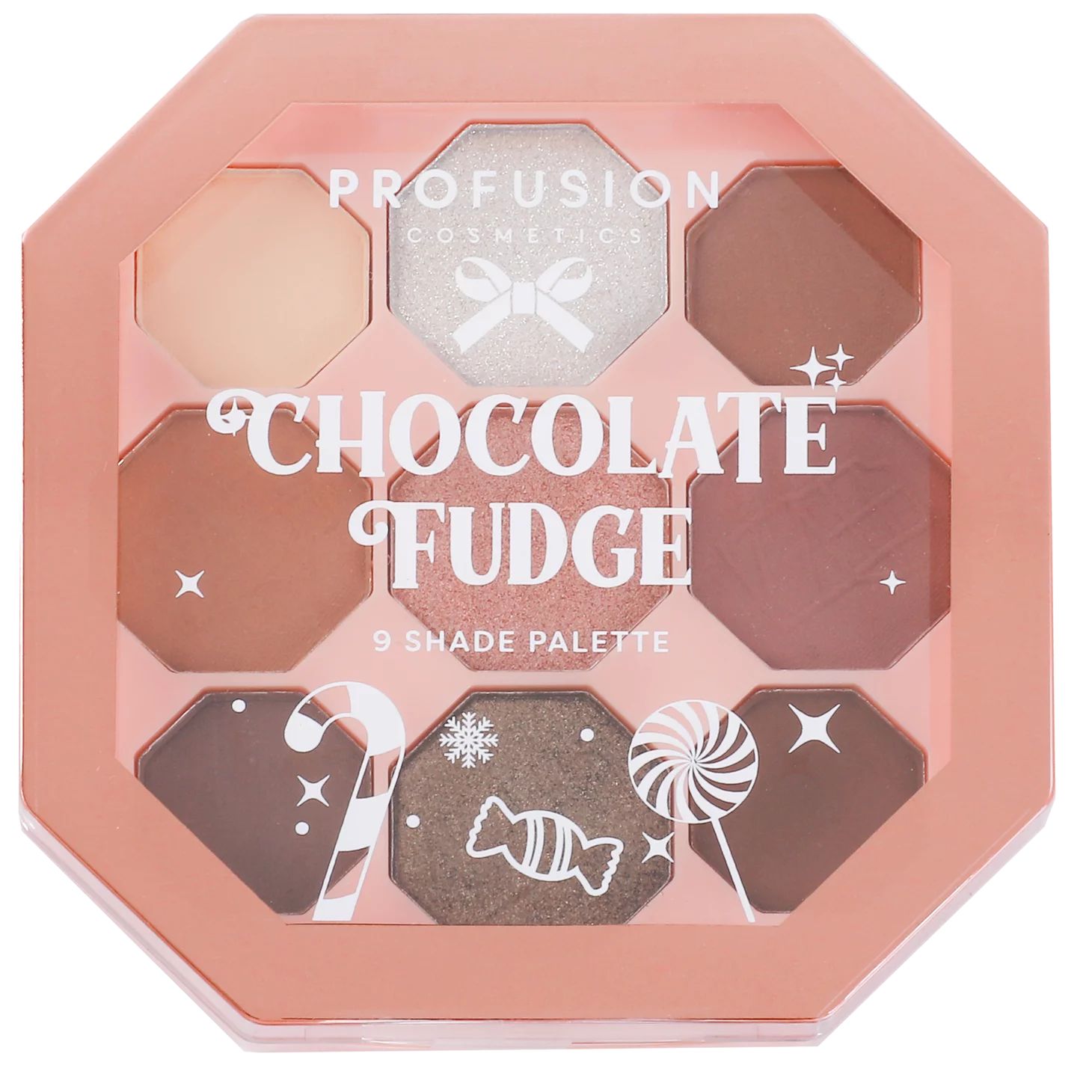 Profusion Cosmetics Sweet Holiday 9 Shade Eyeshadow Palettes - Chocolate Fudge - Walmart.com | Walmart (US)