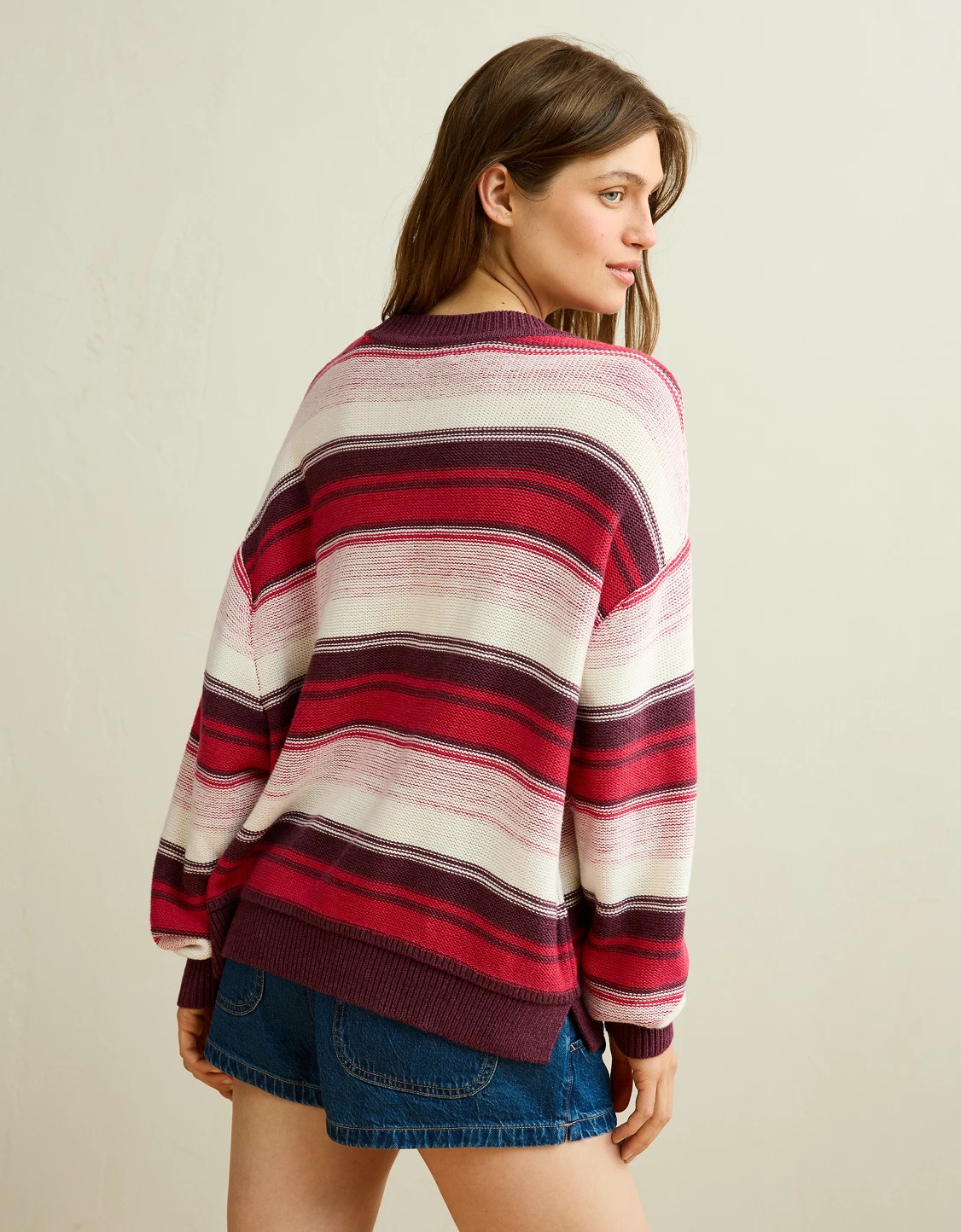 AE Oversized Crew Neck Sweater | American Eagle Outfitters (US & CA)