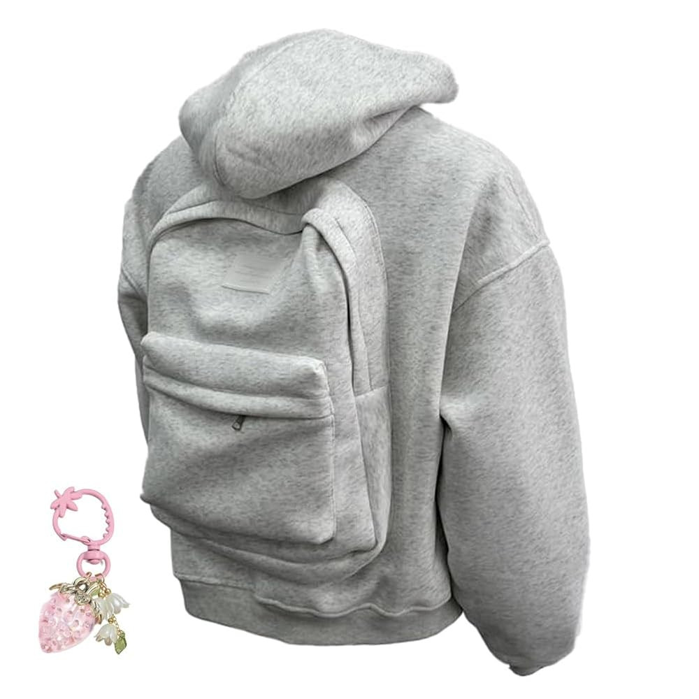 Backpack Hoodie, Bookbag Hoodie, Creative Travel Hoodies Backpack for Men and Women, Hoodies Wome... | Amazon (US)