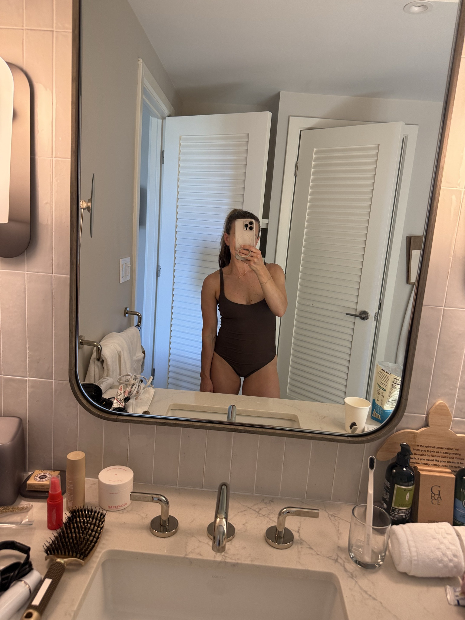 One of the most flattering one piece swimsuits ever! I’ve had two kids and this makes me feel so confident. Perfect for the resort, pool or beach. 

#LTKOver40 #LTKTravel #LTKmomlife