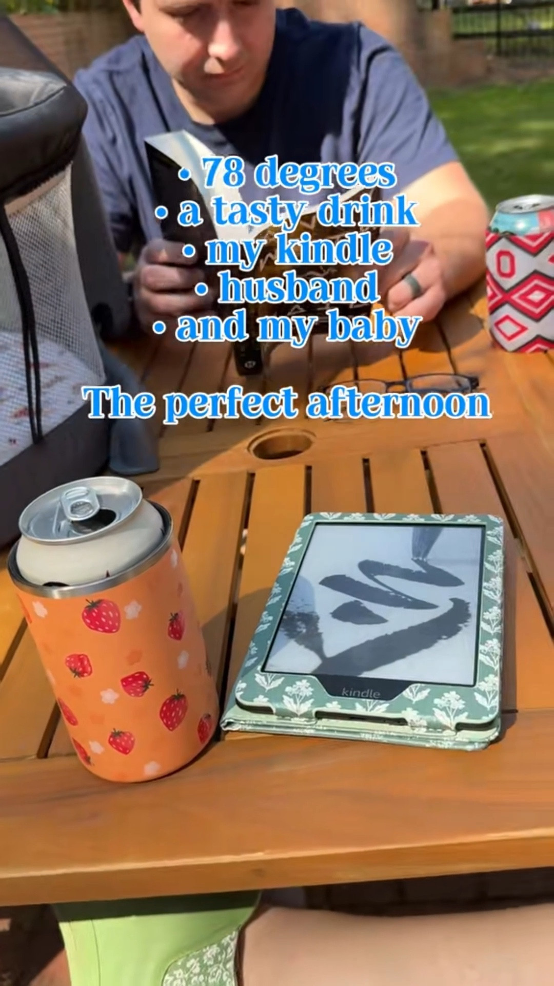 The perfect afternoon! Love this can cooler so much 

#LTKSeasonal #LTKMothersDay #LTKmomlife