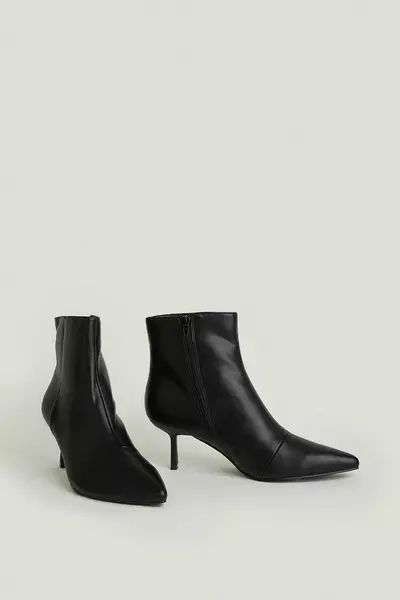 Pointed Stiletto Heeled Ankle Boot | Debenhams UK